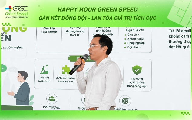 Happy Hour Green Speed: Gắn Kết Đồng Đội – Lan Tỏa Giá Trị Tích Cực