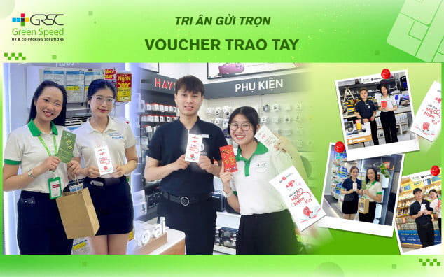Green Speed Trao Voucher Tri Ân Đội Ngũ Nhân Sự Tại Các Thương Hiệu Đối Tác