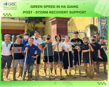Green Speed Supports Northern Communities in Hà Giang in Post-Storm Recovery Efforts