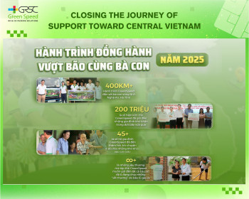 Green Speed Concludes Its Journey Toward Central Vietnam