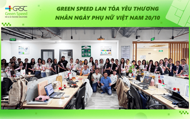 Green Speed Lan Tỏa Yêu Thương Nhân Ngày Phụ Nữ Việt Nam 20/10