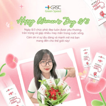 【Green Speed】3月8日 国際女性デー：輝くすべての女性へ感謝を込めて