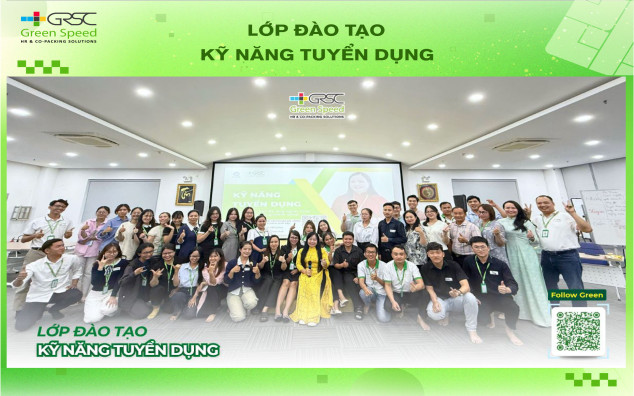 Training “Kỹ năng tuyển dụng” dành cho các thành viên nhà Green