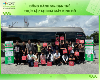 Green Speed đồng hành cùng 50+ bạn trẻ thực tập tại nhà máy Kinh Đô Hưng Yên