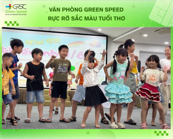 Văn phòng Green Speed rực rỡ sắc màu tuổi thơ