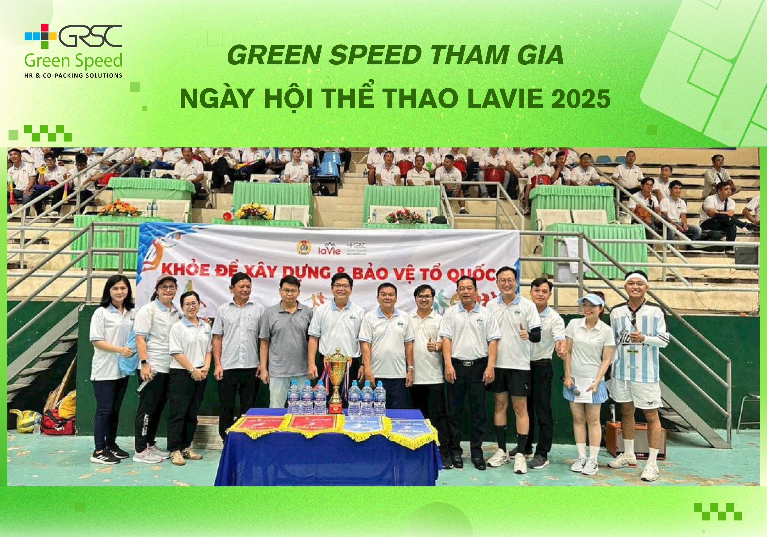 Green Speed tham gia Ngày hội Thể thao La Vie năm 2025