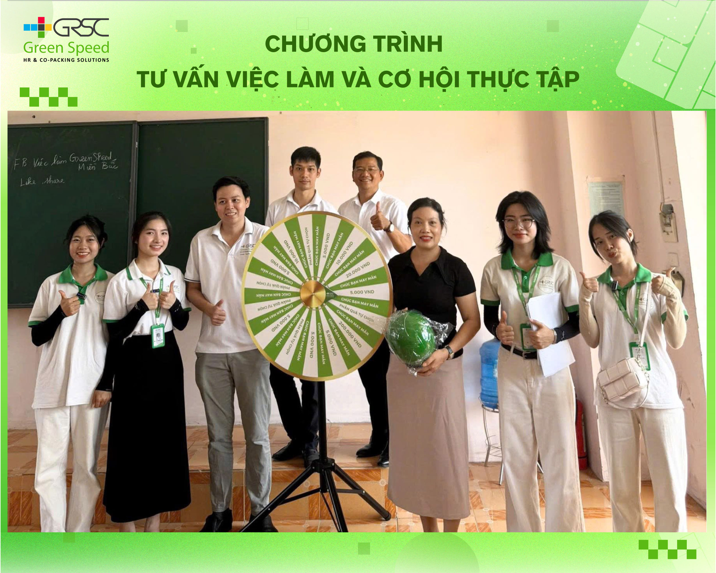 Green Speed đã có mặt tại điểm trường đầu tiên tại Hưng Yên